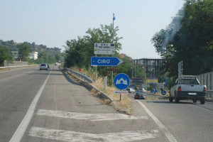 Uscita Cirò su SS106