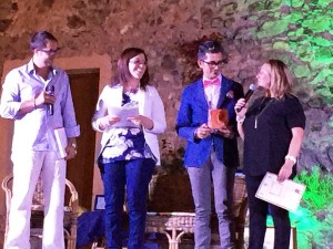 Consegna premio alla Regista Zungri