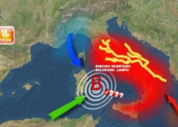 Maltempo, ciclone ‘forza 2’ in azione anche in Calabria