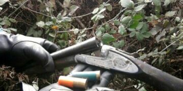 Ritrovate tra vegetazione armi e munizioni a Corigliano