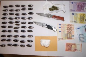 Materiale sequestrato