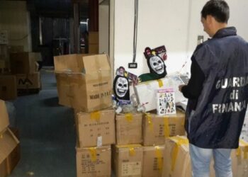 Sequestrati in Calabria 1,5 mln prodotti pericolosi per Halloween
