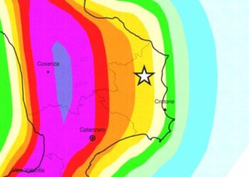Terremoto nel crotonese nella notte, scossa di magnitudo 2.5