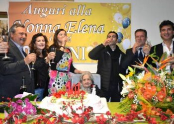 Corigliano in festa per i 101 anni di nonna Elena