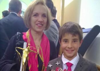 Diploma di merito con medaglia a Lucia Sacco al premio internazionale ‘Sciacca’