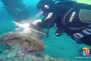 Sub al relitto Laura C