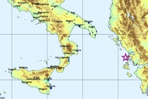 Terremoto in grecia avvertito in calabria