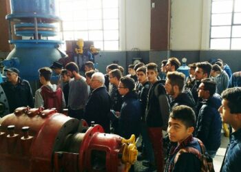 Gli studenti dell’ Ipsia alla centrale idroelettrica di Calusia