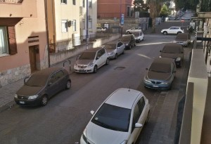 Cenere Etna sulle auto