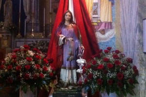 Statua Santa Lucia a Cirò Marina