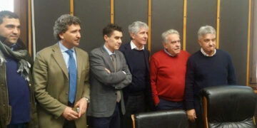 Crotone, visita istituzionale del presidente della Lega di B Andrea Abodi