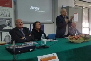Francesco Sabatini all'Istituto Gangale
