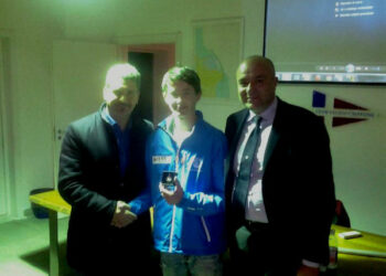 Crotone, un incontro favorito dal “vento” tra il campione del mondo Guido Gallinaro e la Città della Vela