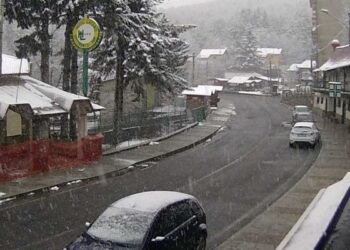 Calabria imbiancata, termometro a -9 in Sila