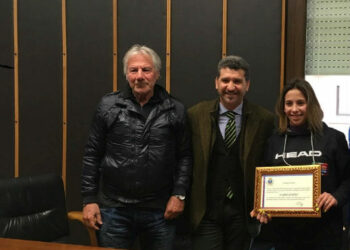 Il ringraziamento della comunità cittadina alla nuotatrice Ilaria Fonte