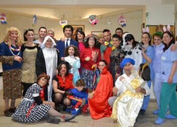 Maschere e coriandoli a Corigliano, Carnevale con gli anziani