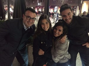 Cataldo Calabretta, Ariadna Romero, Roberta Morise e Pierpaolo Pretelli