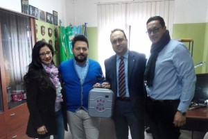 Consegna defibrillatore