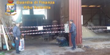 Sequestrata fabbrica abusiva di pellet nel vibonese