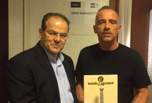 Michele Affidato e Eros Ramazzotti