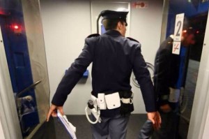 Polizia treno