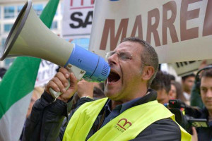Protesta Marrelli Hospital
