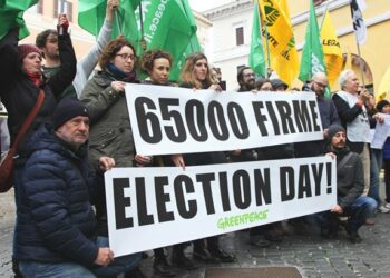 Referendum trivelle, Greenpeace: ‘Election Day per risparmiare 400 mln’