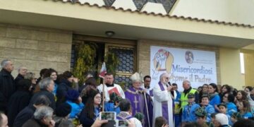 Giubileo, aperta porta santa a Madonna d’Itria