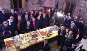 Caminetto tematico rotary