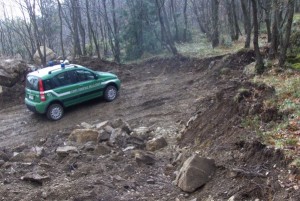 Cotronei_Pista non autorizzata