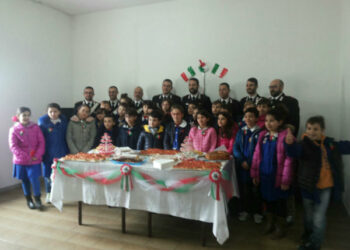 Torretta, scolari in visita alla Stazione dei Carabinieri