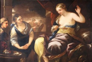 Luca Giordano - Morte di Cleopatra