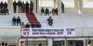 Pareggio tra Ciro’ Marina e Steccato, commovente tributo a Ciccio Ventura