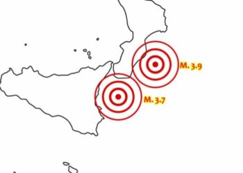 Terremoti nel mar Jonio, due scosse di magnitudo vicina a 4
