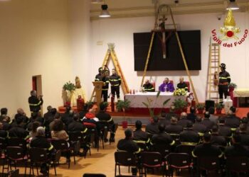 Precetto pasquale dei Vigili del Fuoco