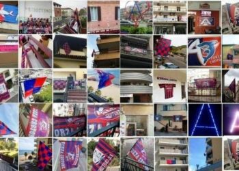 Crotone vede la serie A, la citta’ e tutta la Calabria si vestono di rossoblu’