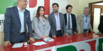 Crotone, elezioni amministrative: la candidata Sindaco del Pd Barbieri presentata alla stampa