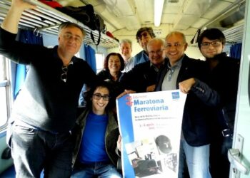 Seconda tappa della Maratona Ferroviaria a Cosenza