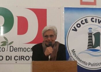 Una donna candidato sindaco a Ciro’ Marina, e’ Nelly Brisinda