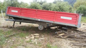 Rimorchio senza ruote