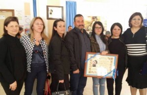 Consegna borsa di studio in memoria di Giuseppe Strancia (1)