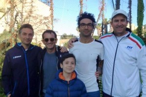 Cristiano Borò, Patrizio Nigro, Gianni Pitingolo e Giuseppe Varano