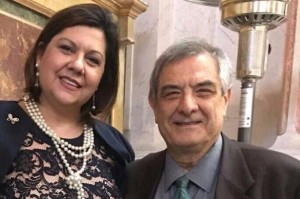 Francesca Gallello e Dante Maffia