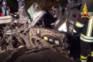 Incidente SS106 Reggio Calabria svincolo Mortara