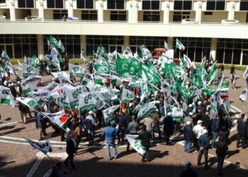 Agricoltura, ‘Ei fu…siccome immobile’: 2000 manifestanti a Catanzaro