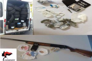 Materiale sequestrato