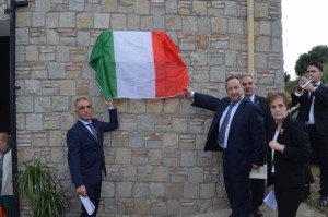 Scopertura targa Francesco Sabatini