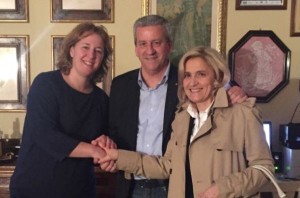 Simona Caparra, Nicodemo Mingrone e Giuseppina De Novara