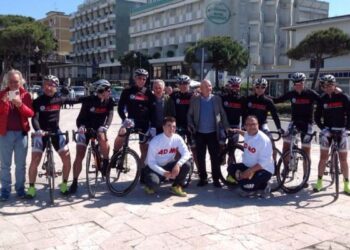 1000 km in bici per sostenere l’Admo, anche Strongoli protagonista