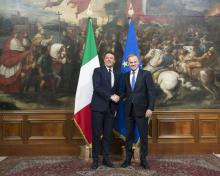 Renzi riceve Tusk